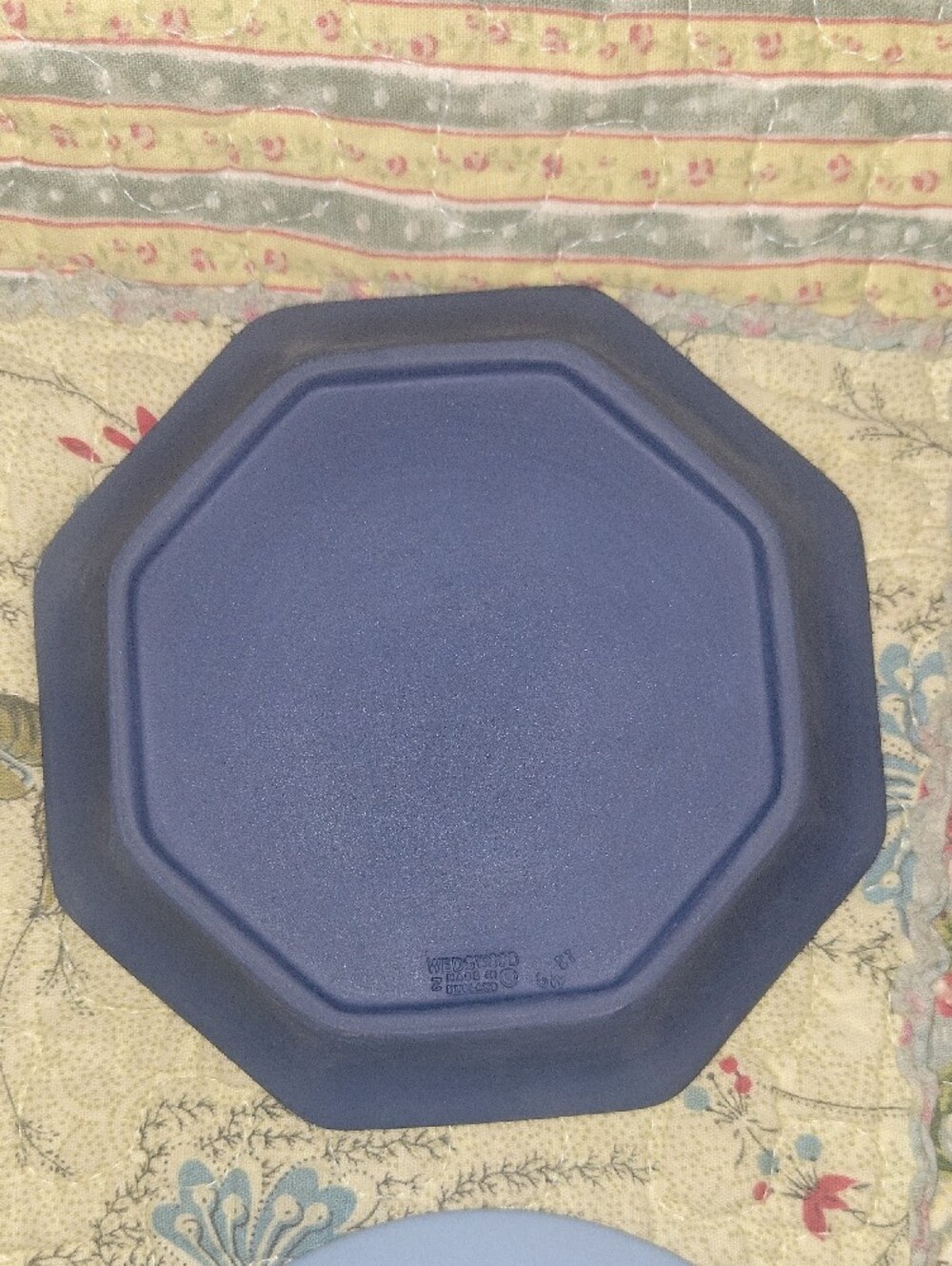Wedgwood Blue Jasperware Pair with White Relief - Picture 6 of 8
